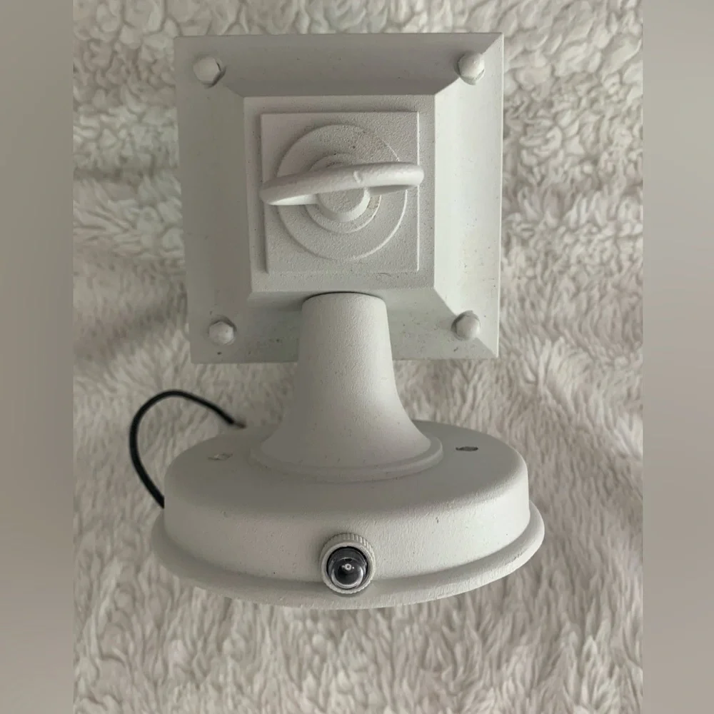 White LED Porch Lantern Dusk Dawn Sensor New Open Box 1 Light Porch Lights